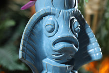 Load image into Gallery viewer, Ololupe Special limited edition tiki mug in Manta Mist by Moku Huna - Front Angle